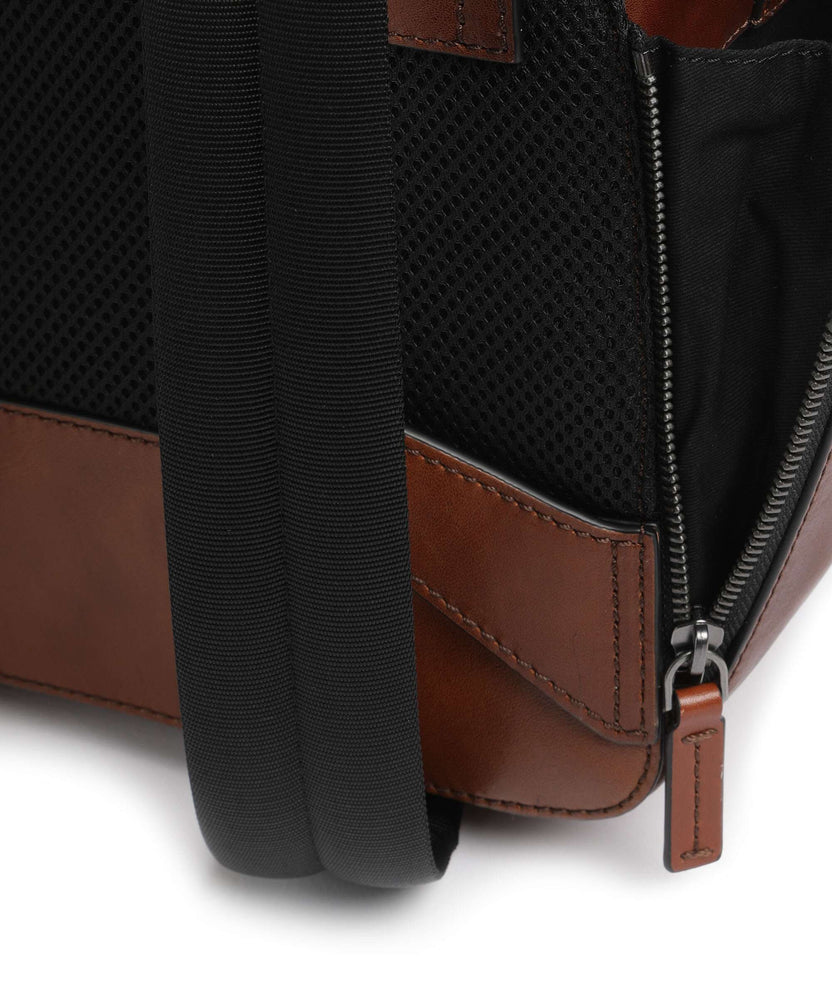 The Bridge Iacopo Backpack marrone/rut scamosciato opaco