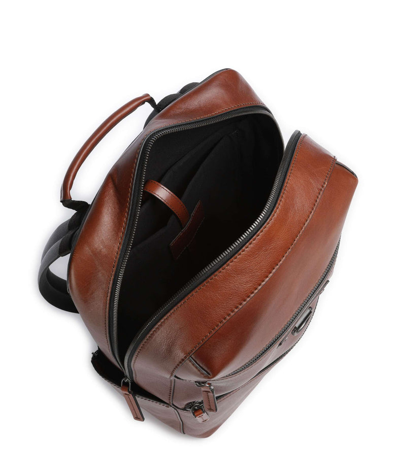 The Bridge Iacopo Backpack marrone/rut scamosciato opaco