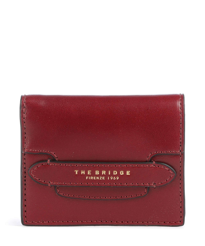 The Bridge Lucrezia RFID Wallet rosso ribes