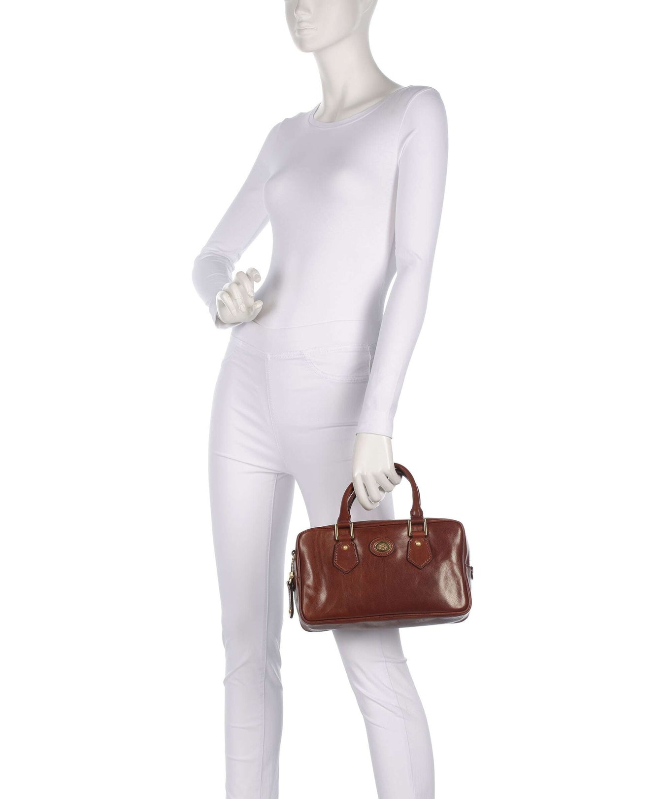 The Bridge Stodo Handbag marrone