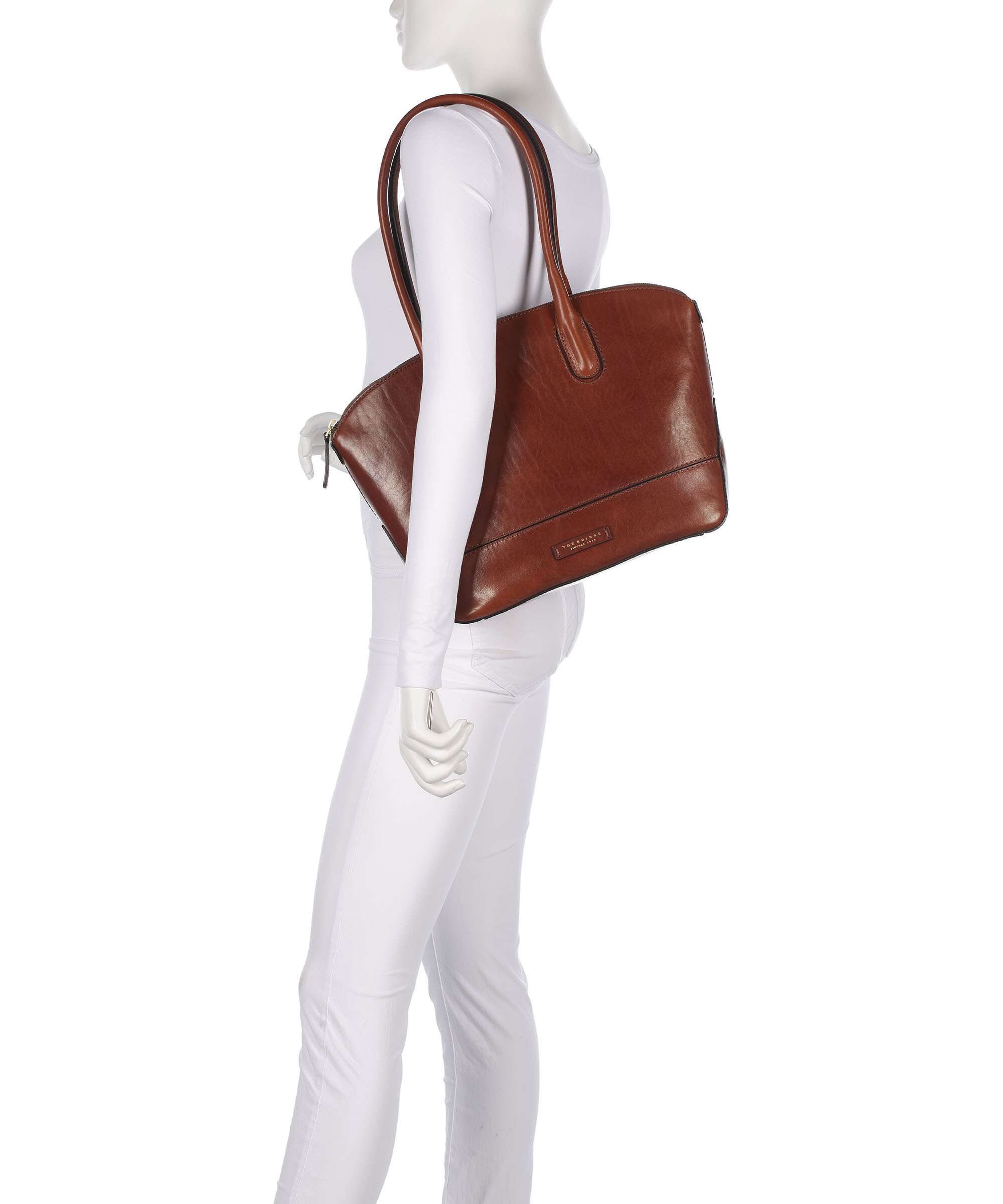 The Bridge Iolanda Tote bag marrone