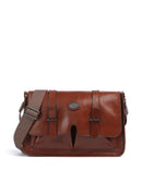 The Bridge Isaia Kuriertasche marrone/rut scamosciato opaco