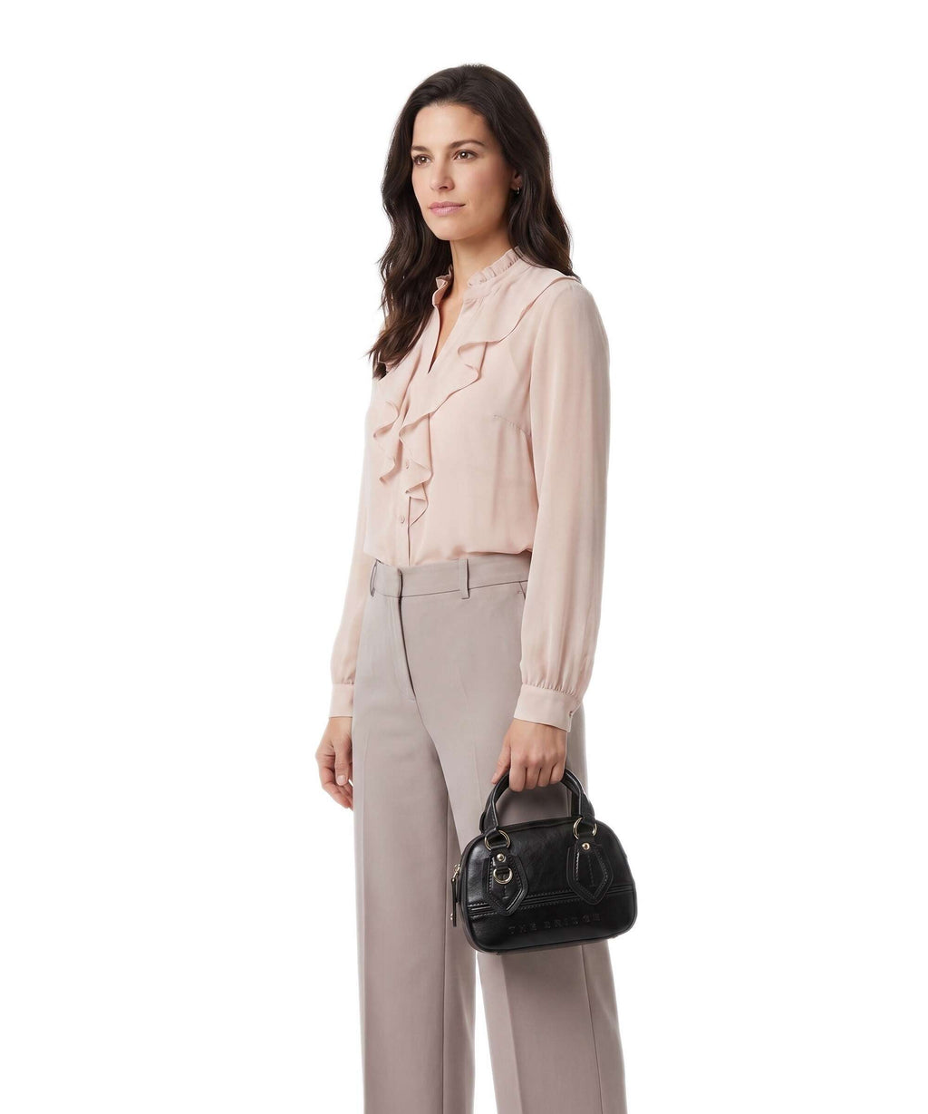 The Bridge Daphne Handbag nero