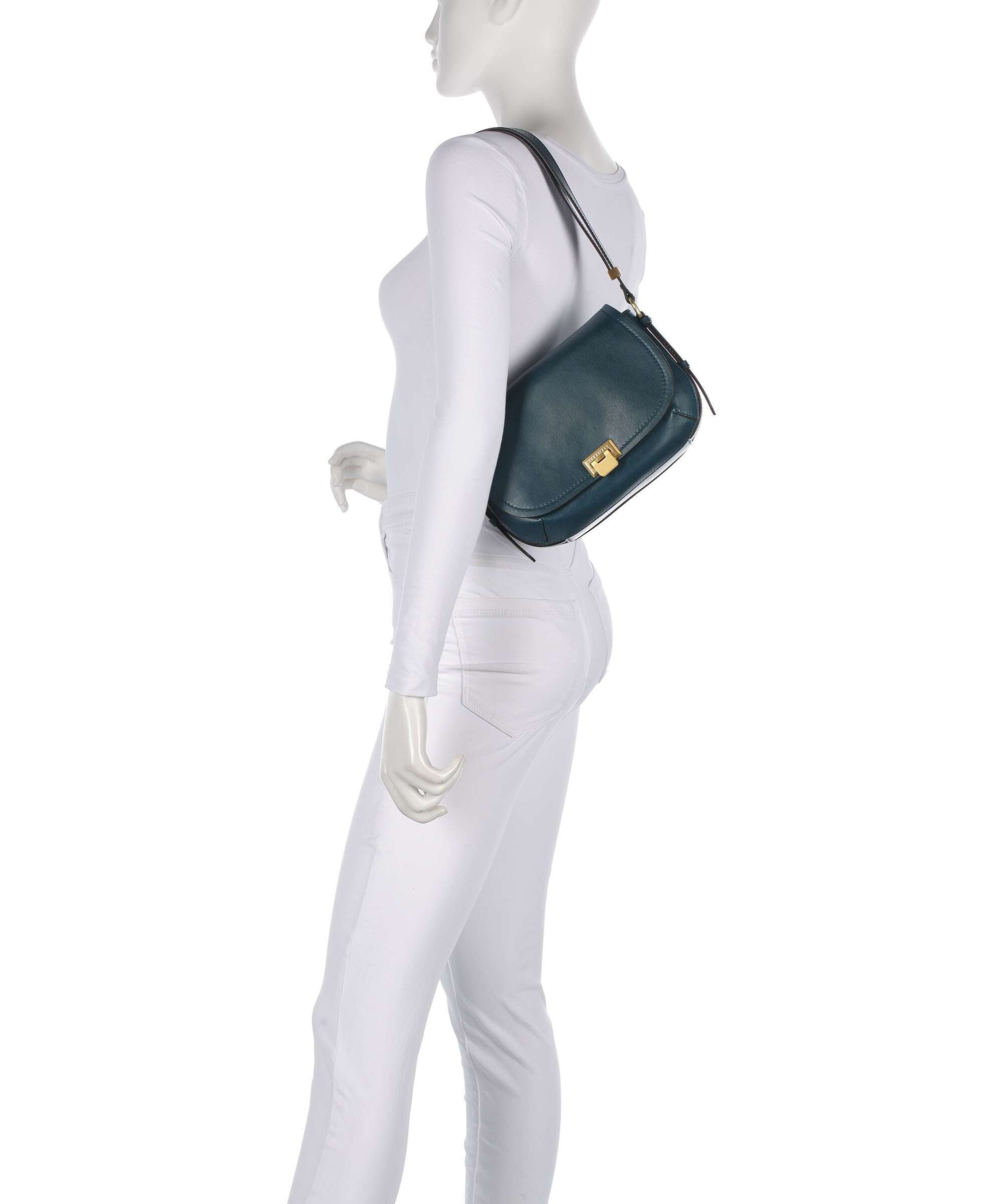 The Bridge Federica Shoulder bag pavone