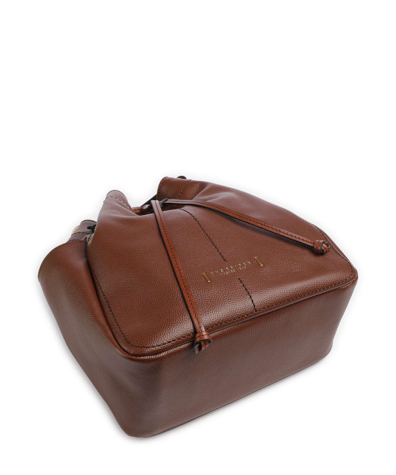 The Bridge Letizia Soft Bucket bag marrone