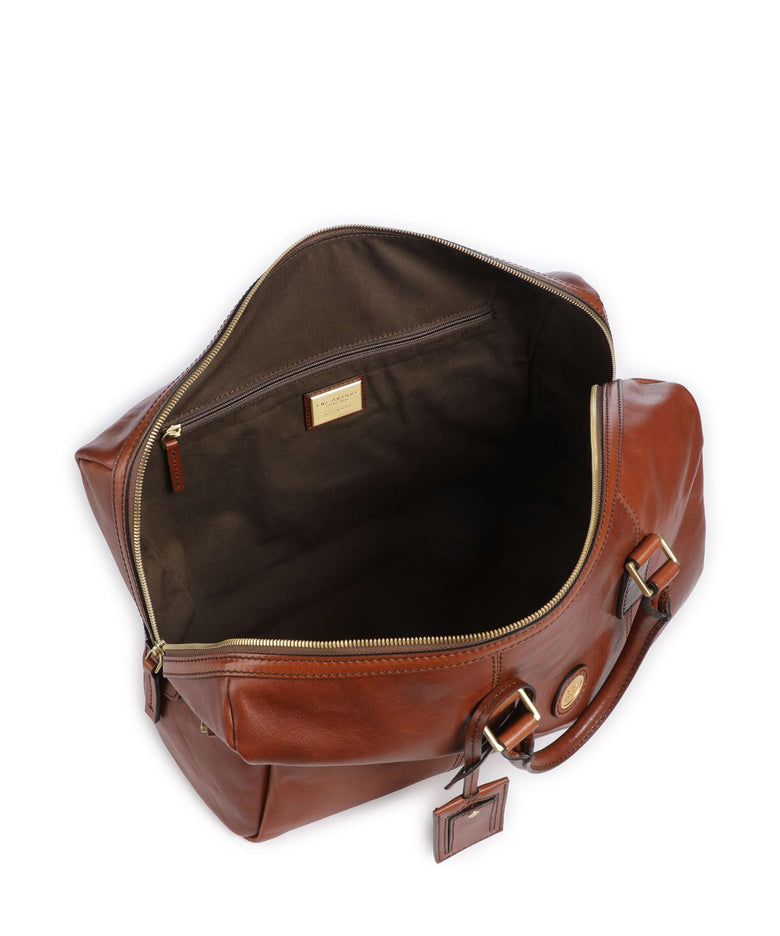 The Bridge Story Viaggio Weekend bag marrone