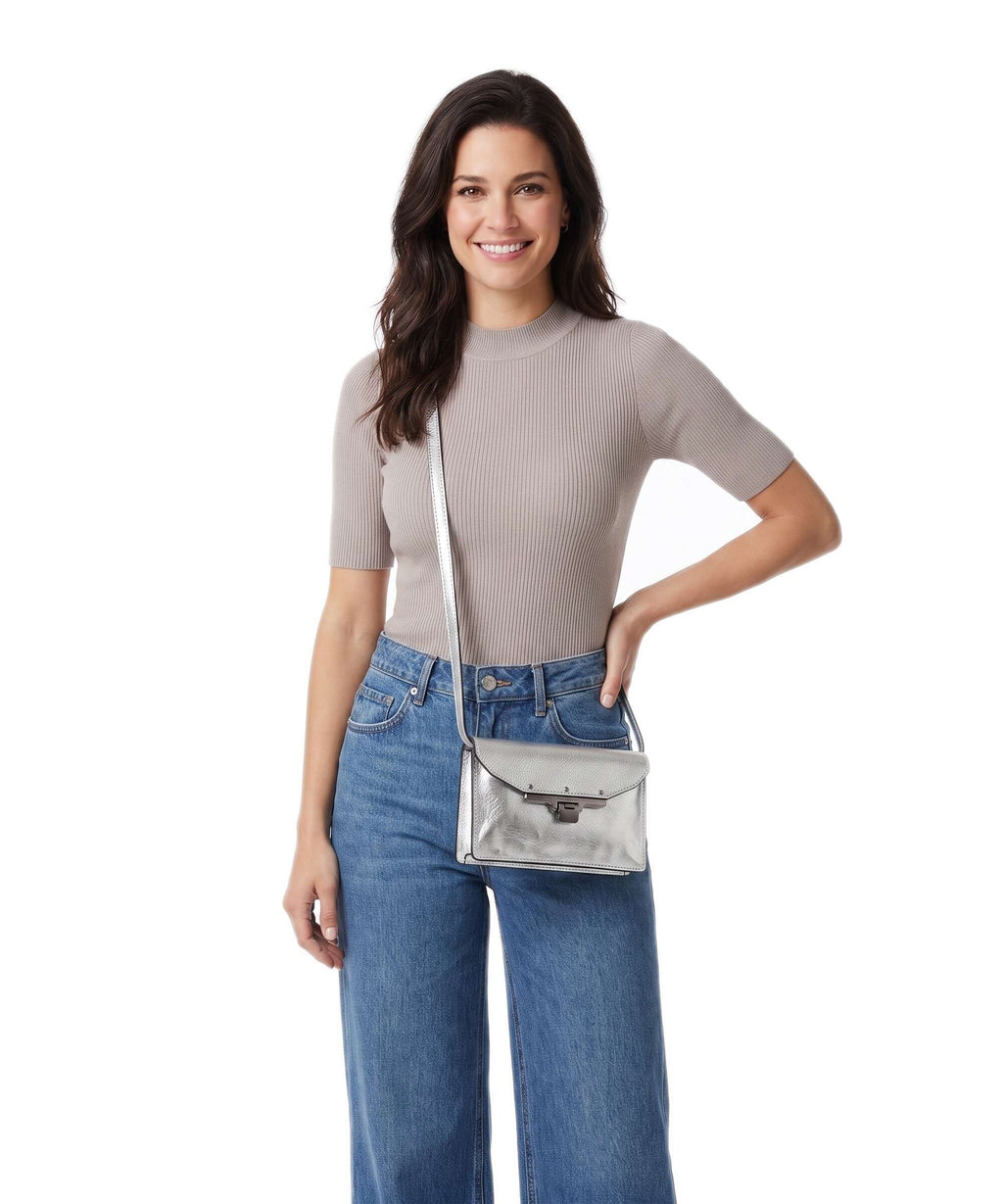 The Bridge Mina Crossbody bag rutenio white