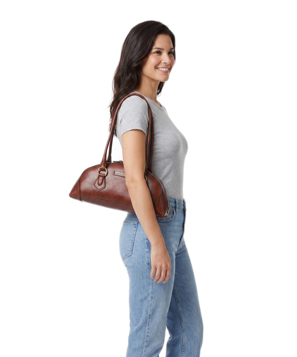 The Bridge Magda Shoulder bag marrone