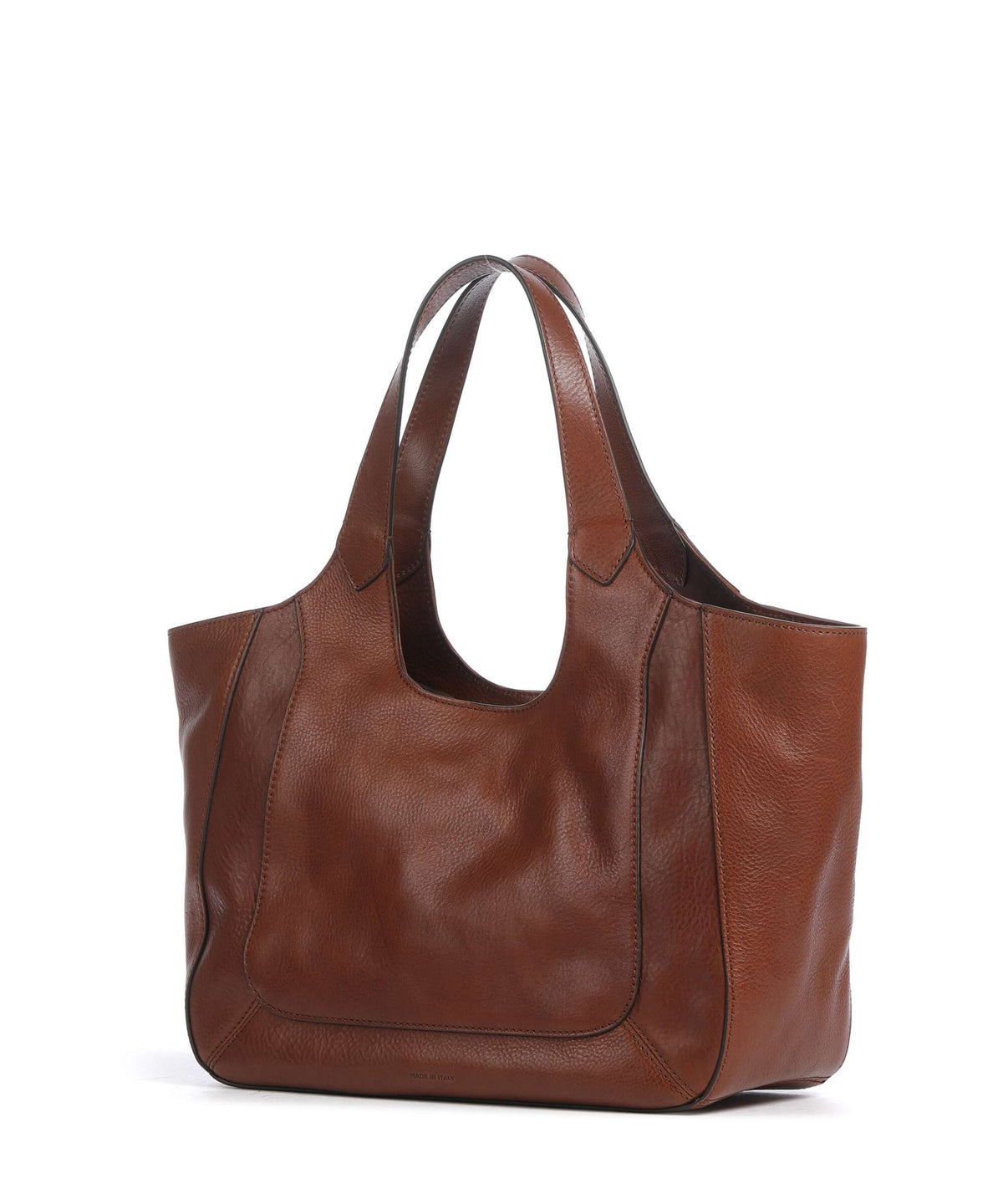 The Bridge Luce Soft Tote bag marrone