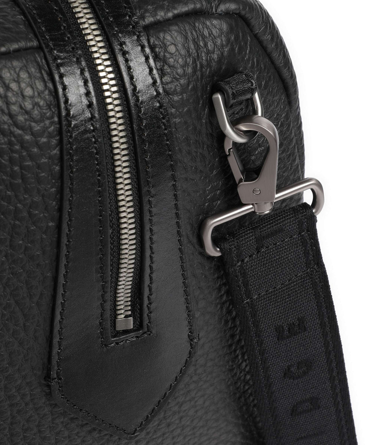 The Bridge Travel Soft Weekend bag nero