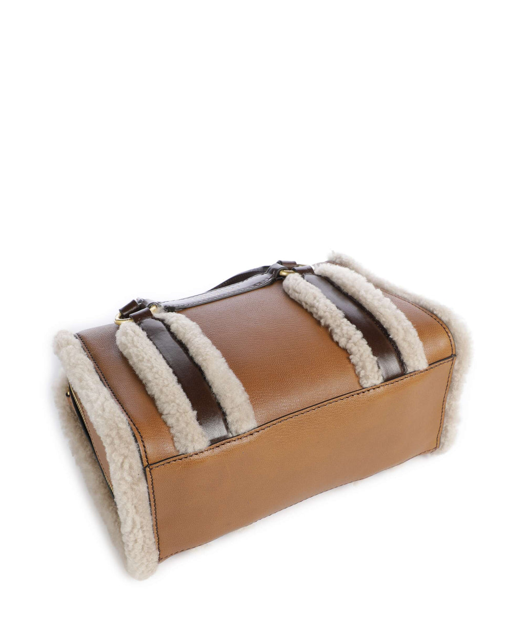The Bridge Laura Wow Handbag cognac