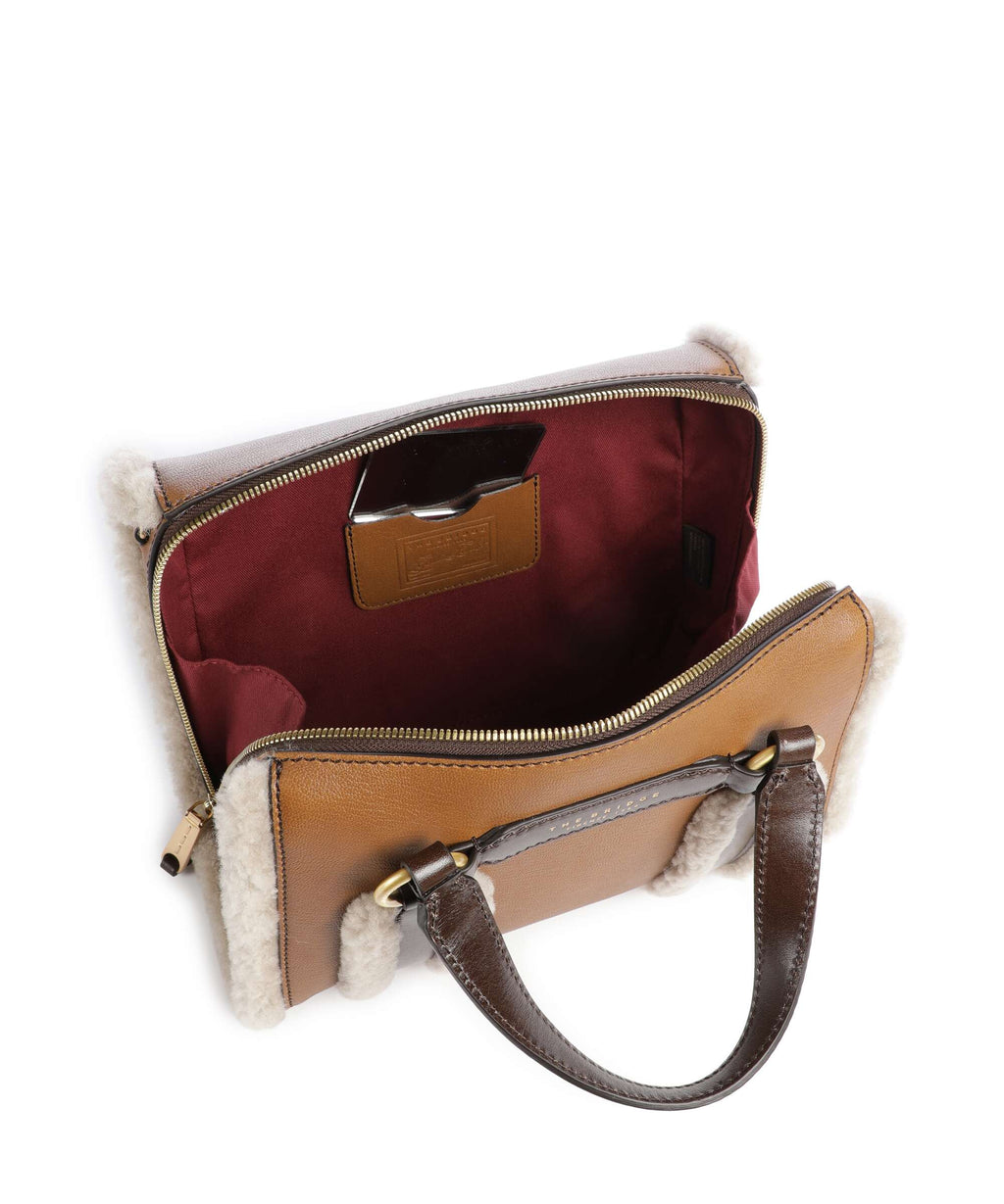 The Bridge Laura Wow Handbag cognac