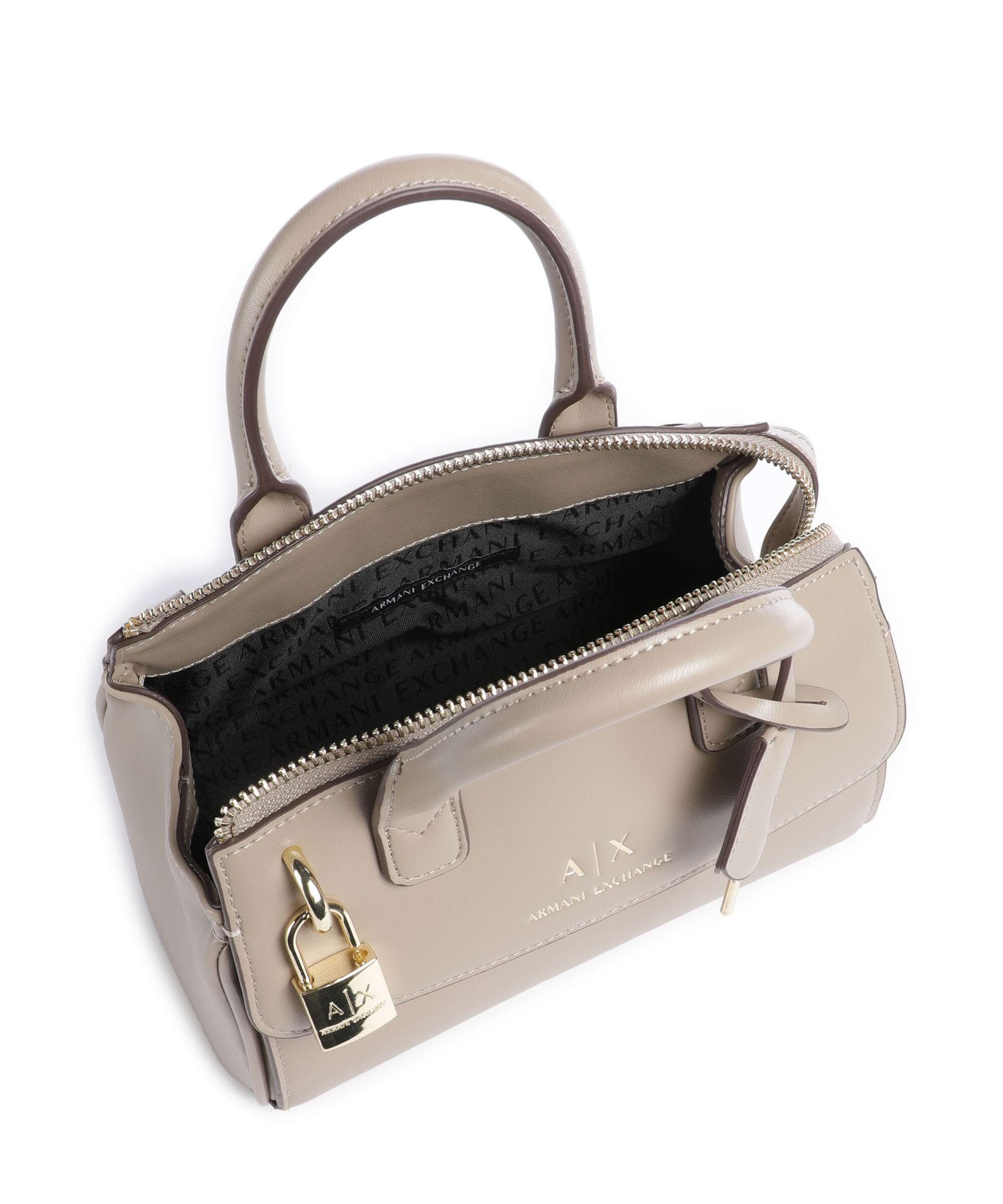 Armani Exchange Jane S Handbag sand