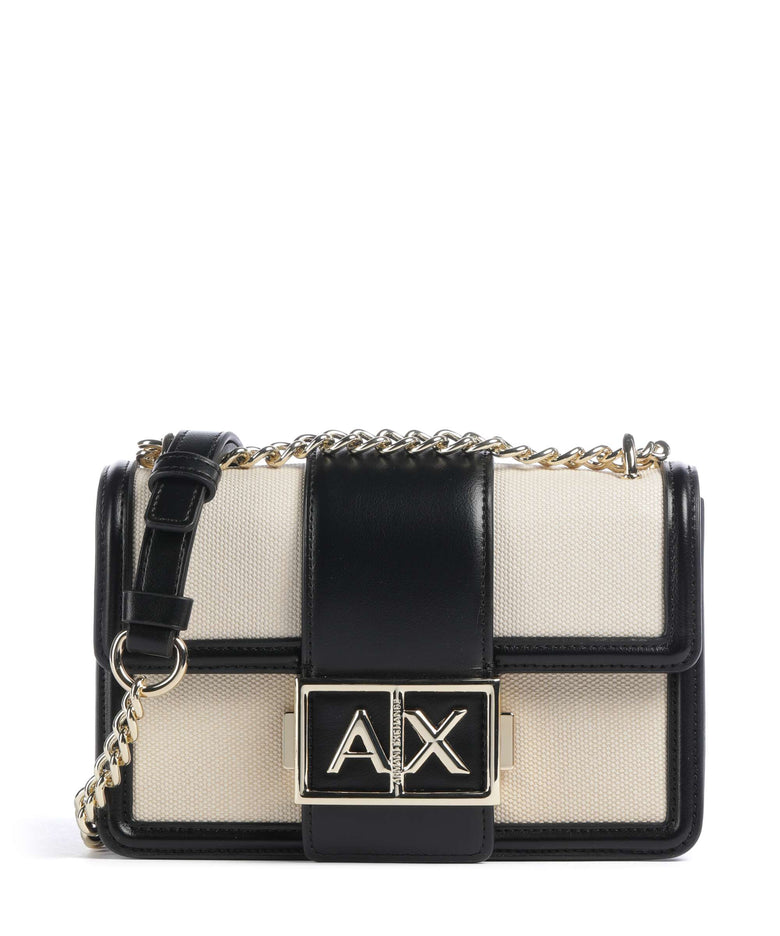 Armani Exchange Jodie S Shoulder bag natural/black