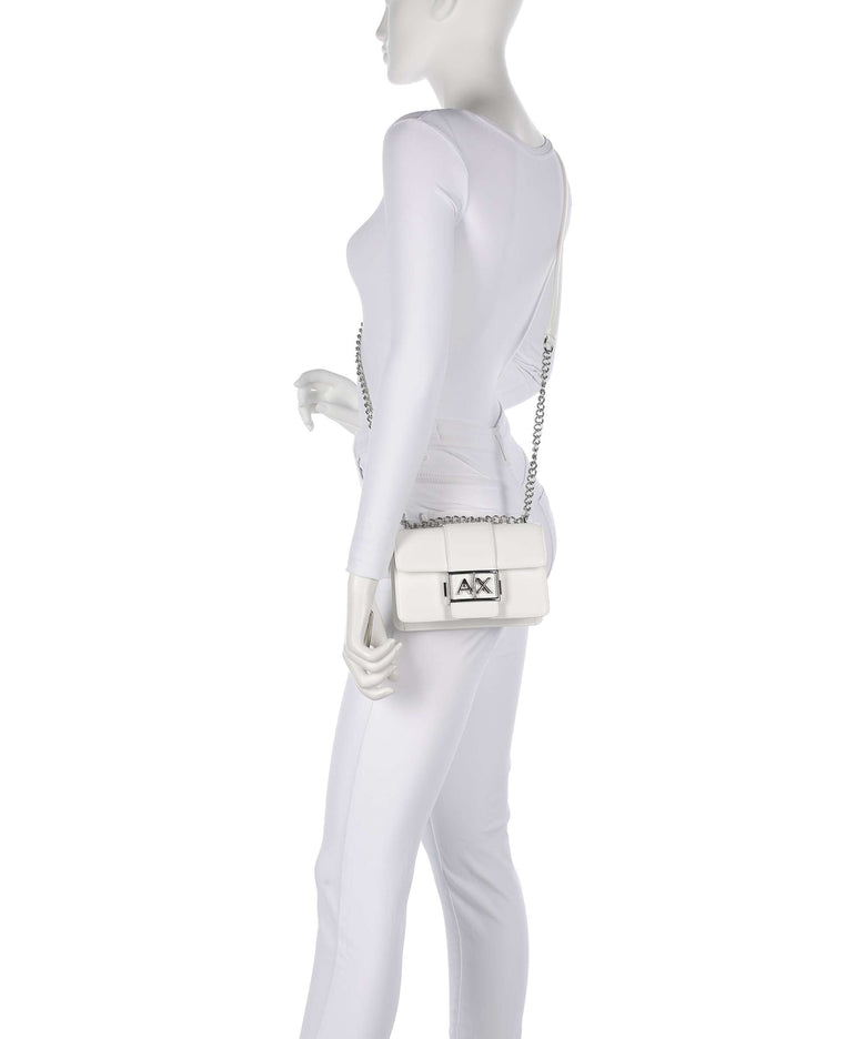 Armani Exchange Jodie S Shoulder bag off white