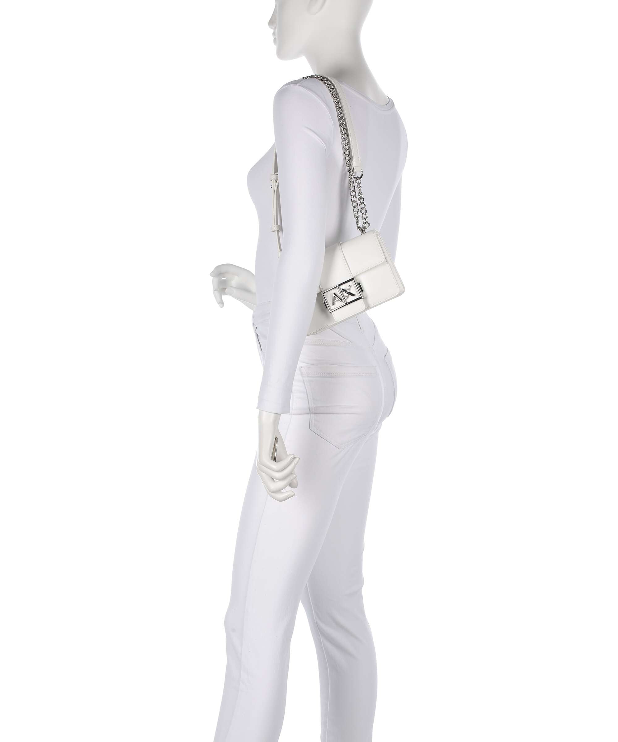 Armani Exchange Wonder S Shoulder bag off white