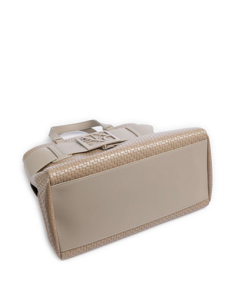 Armani Exchange Susy Soft Woven S Handbag sand