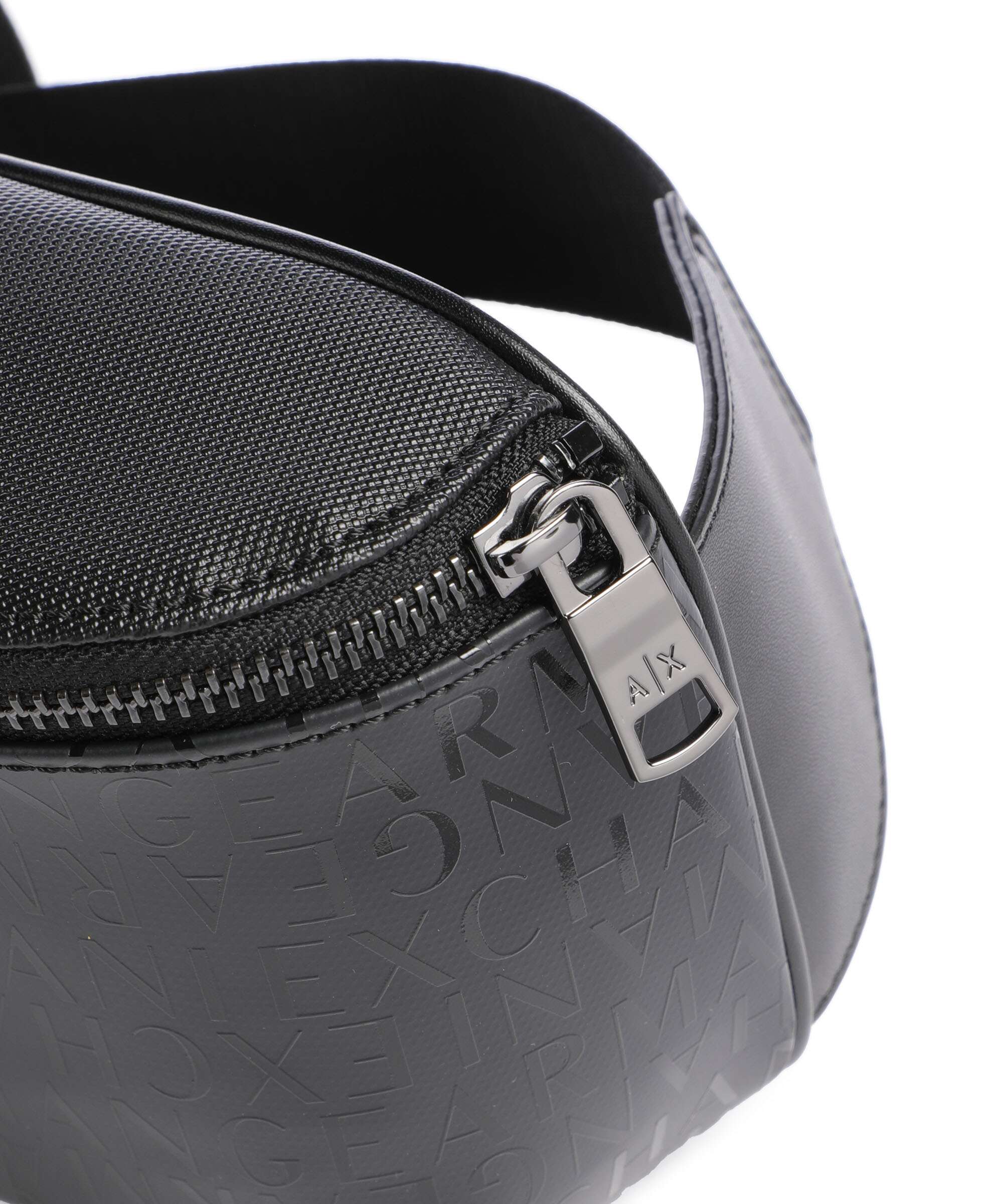 Armani Exchange Dylan Belt bag black/gunmetal/shiny black