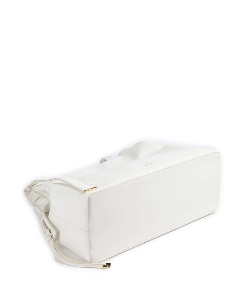 Armani Exchange Alice M Hobo bag off white