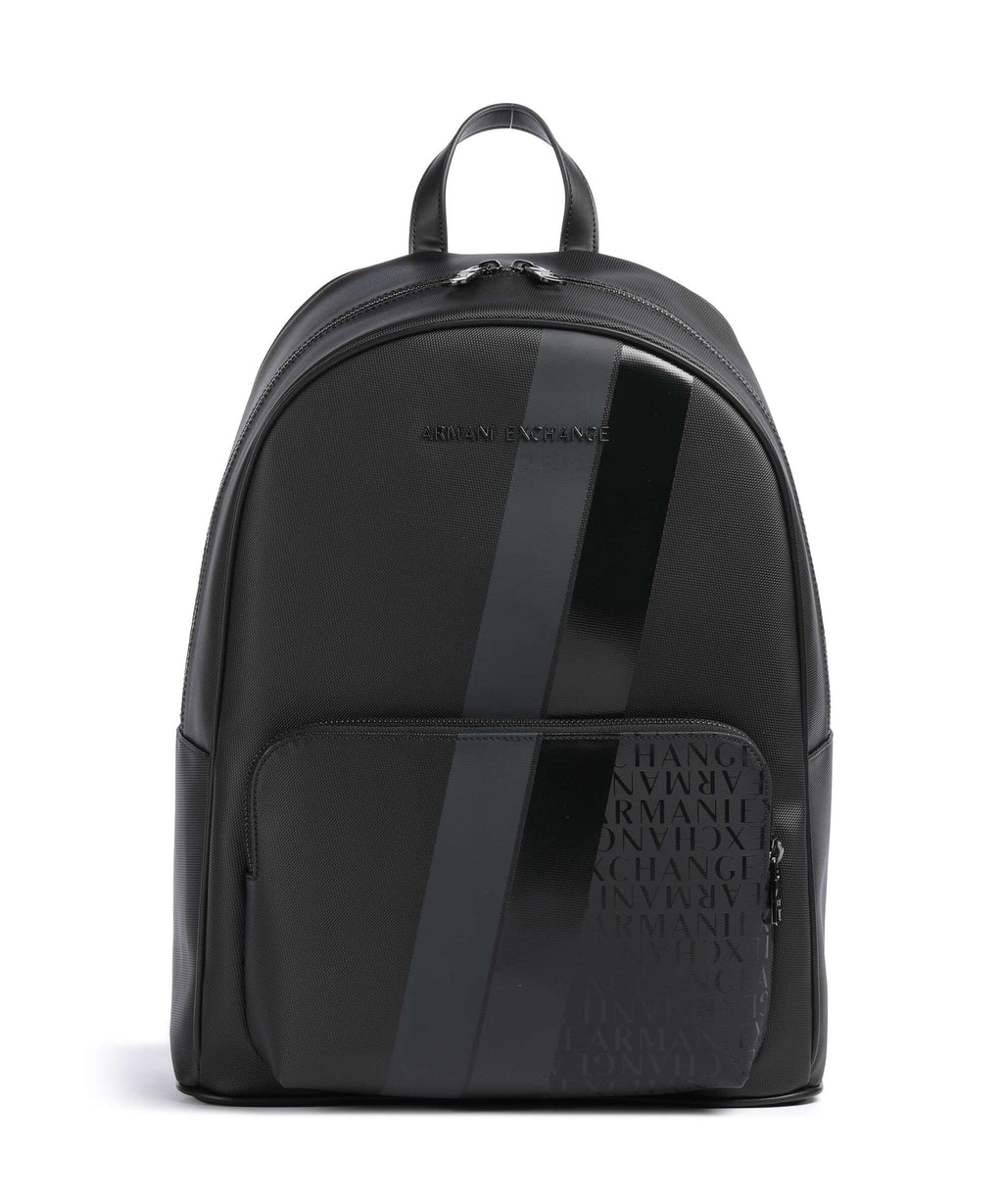 Armani Exchange Dylan Backpack black/gunmetal/shiny black