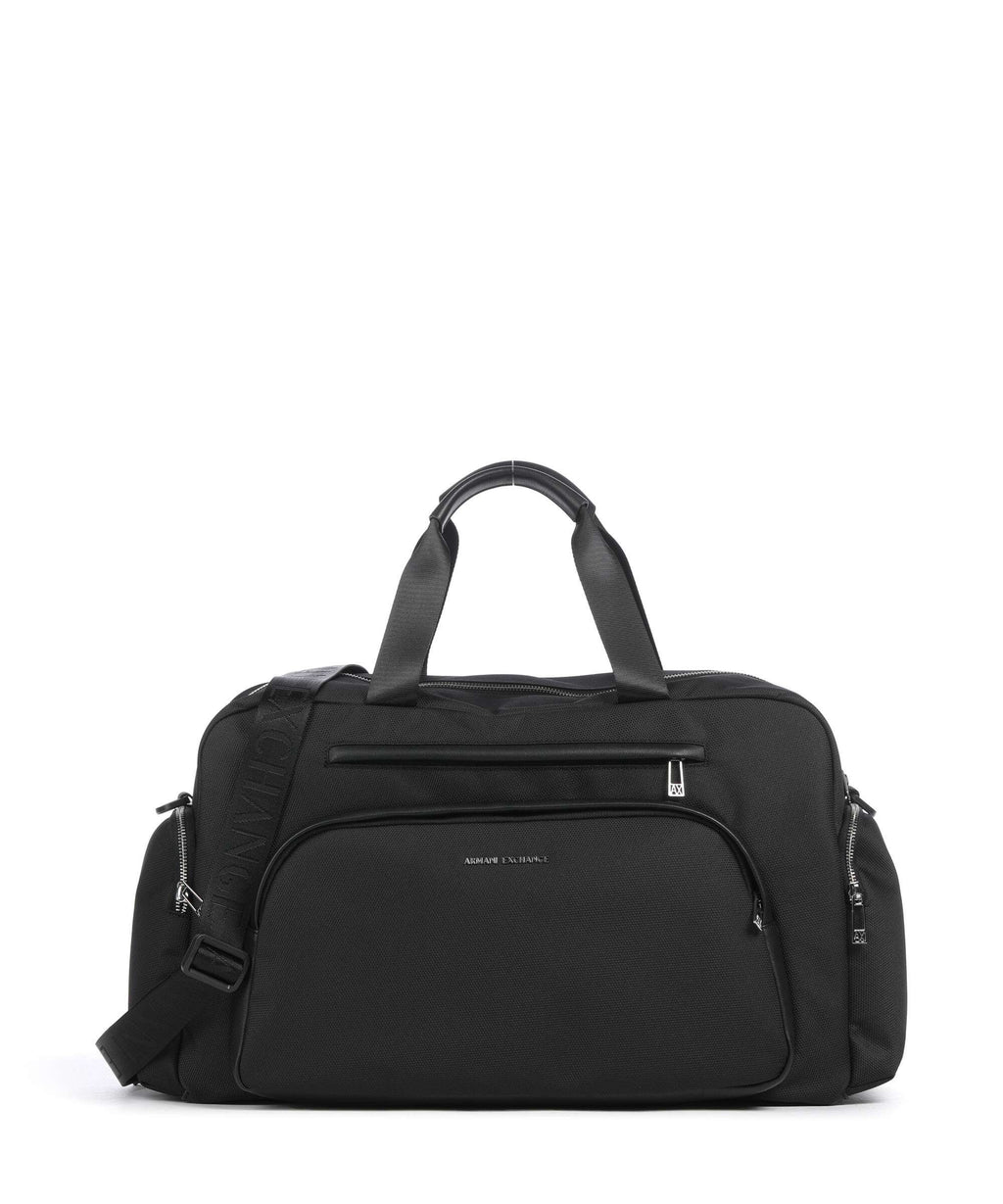 Armani Exchange Singapore Weekend bag black