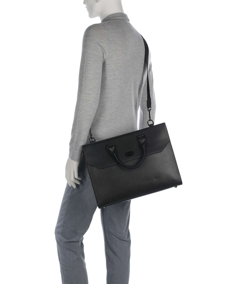 Emporio Armani Milano Briefcase black beauty