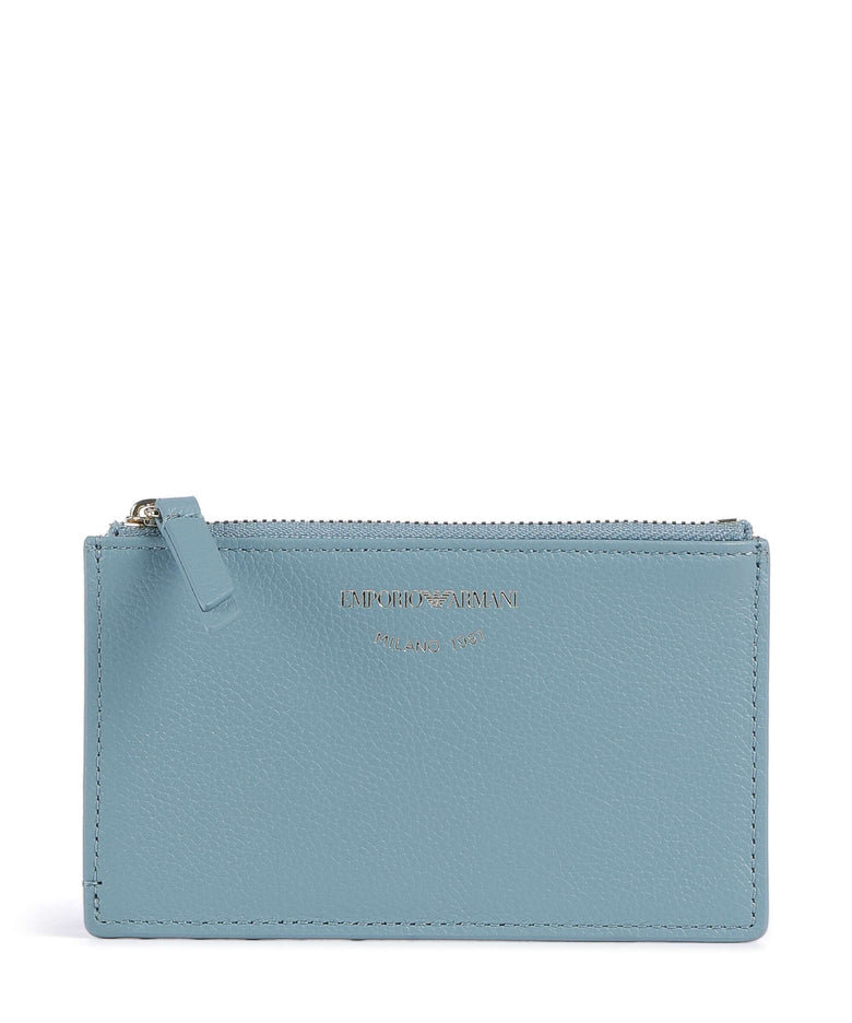 Emporio Armani Vivienne Credit card holder main azure