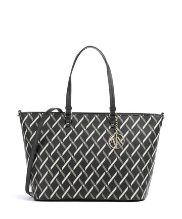 Armani Exchange Gynger Logo M Cabas black