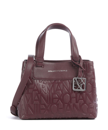 Armani Exchange Liz Monogram S Sac à main groove