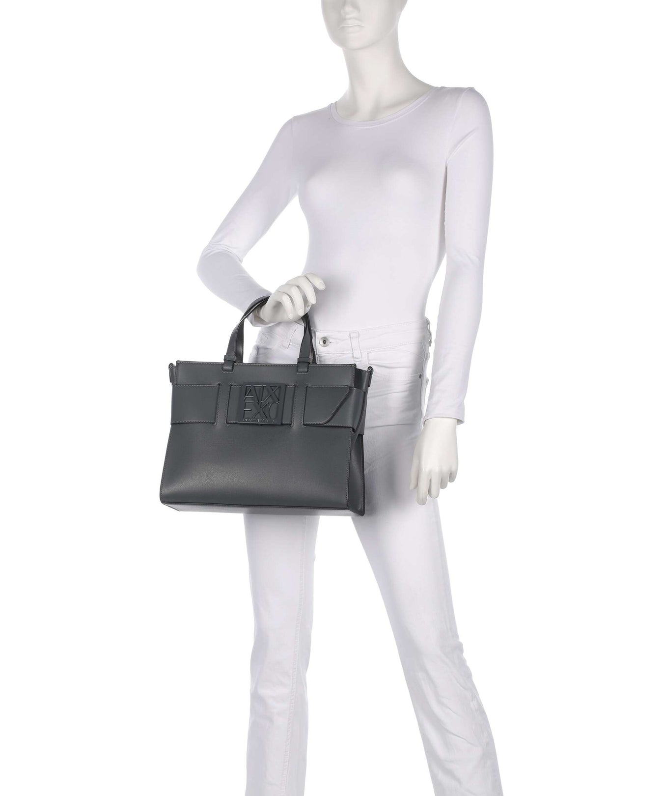 Armani Exchange Susie Handbag chill steel