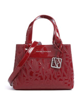 Armani Exchange Liz Patent S Handtasche red dahlia