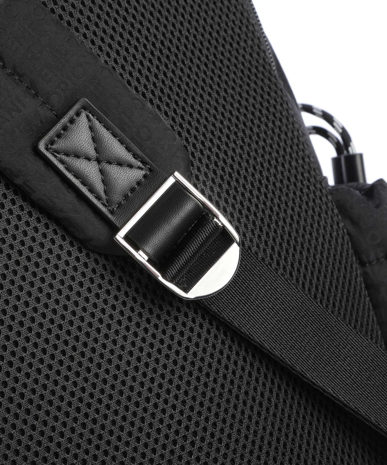 Emporio Armani Monogram Backpack black beauty