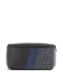 Armani Exchange Dylan Sac banane deep navy/estate blue/deep navy shiny