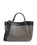 Armani Exchange Wave Monogram M Handtasche brown bass/black