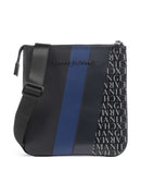 Armani Exchange Dylan Crossbody bag deep navy/estate blue/deep navy shiny