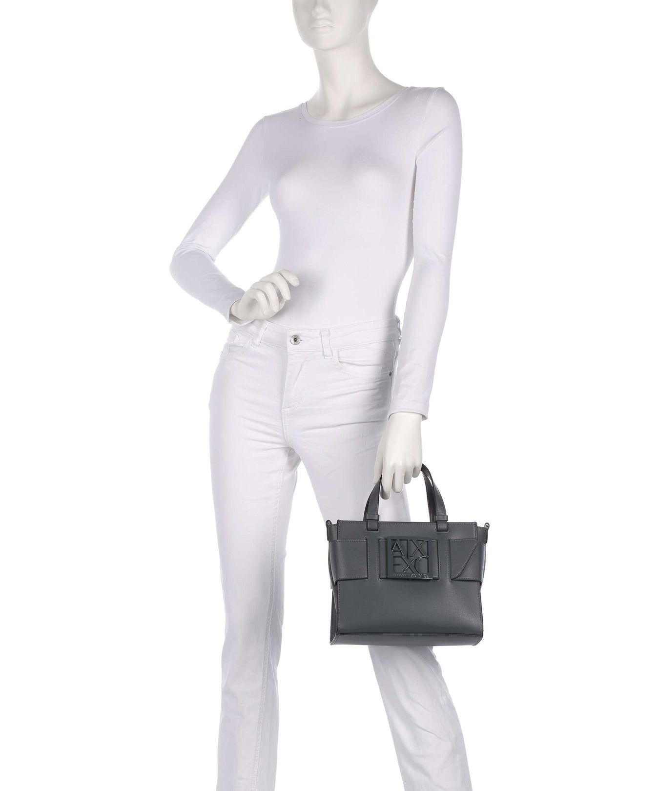 Armani Exchange Susie M Handbag chill steel