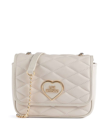 Love Moschino Romantic Sac bandoulière avorio