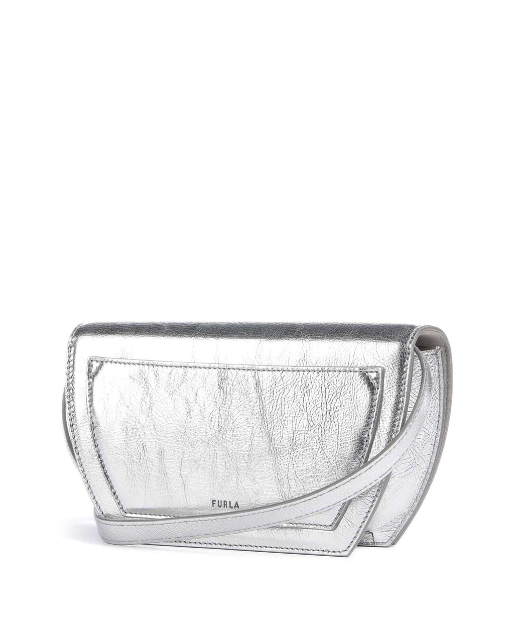 Furla Sfera Mini Crossbody bag silver