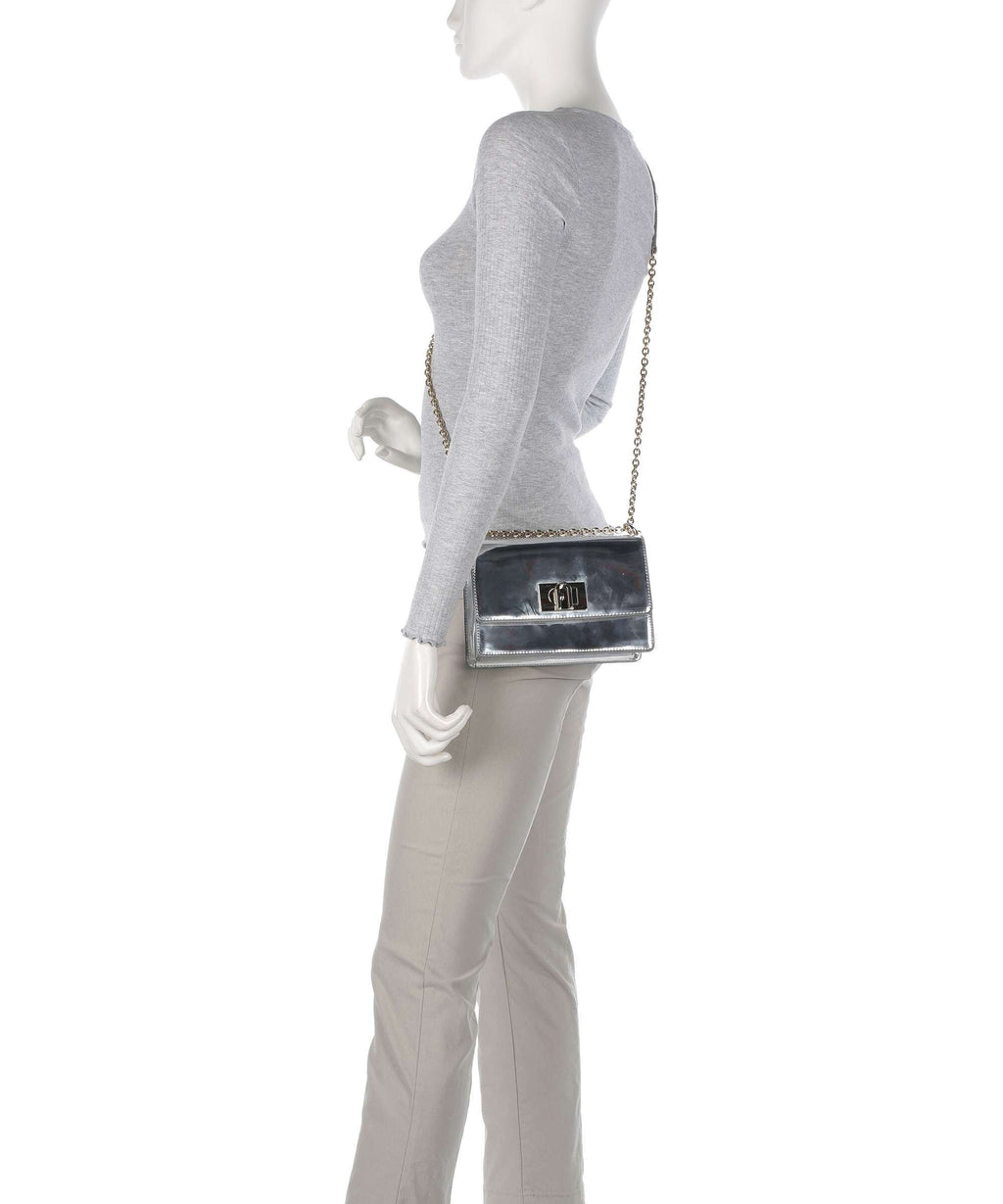 Furla 1927 Mini Shoulder bag silver