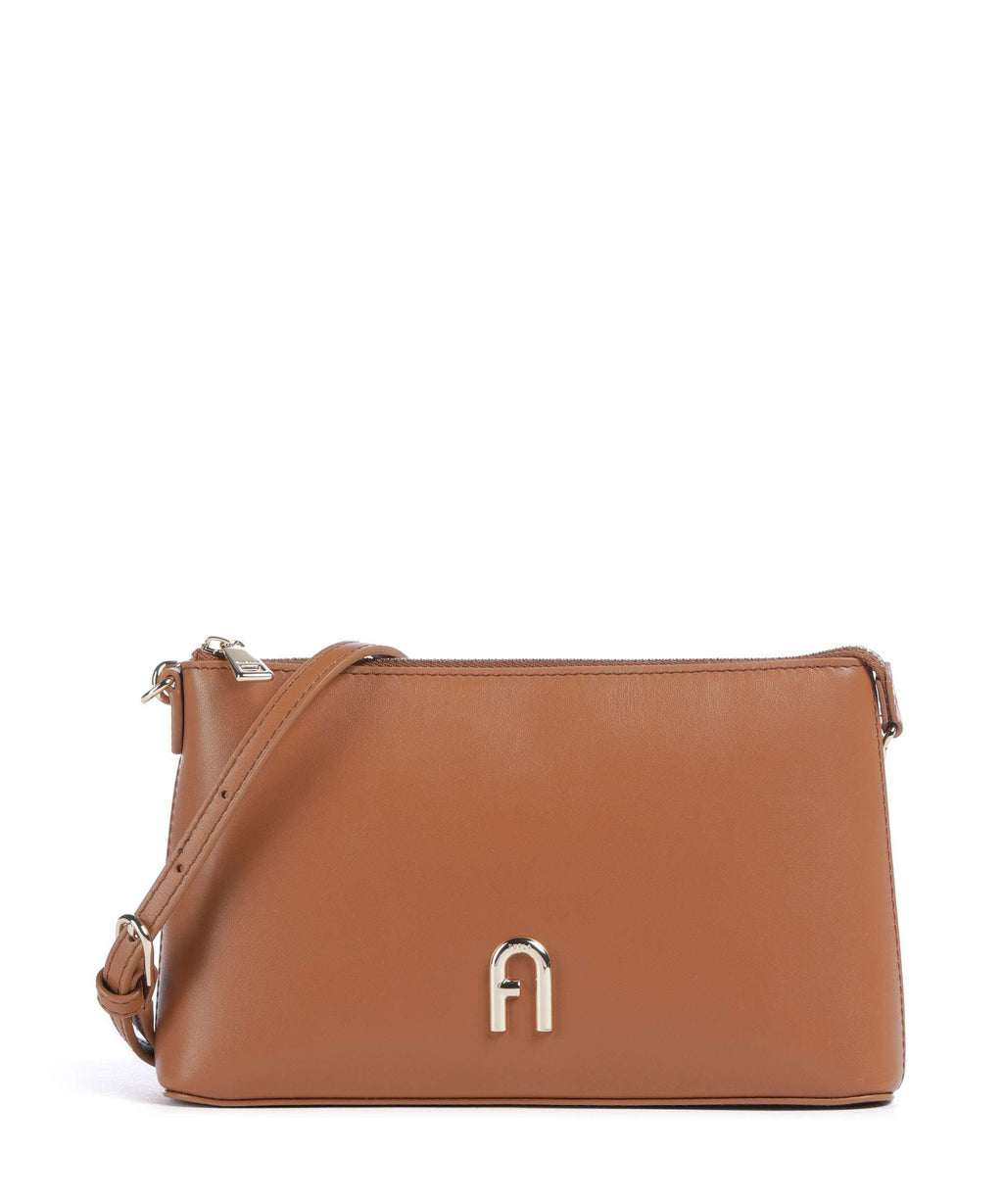 Furla Diamante Mini Crossbody bag brandy