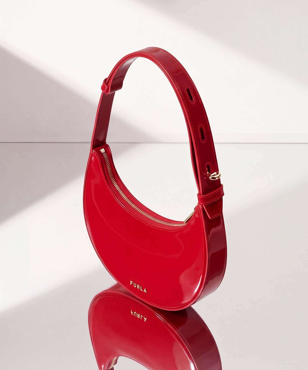 Furla Delizia Mini Shoulder bag rosso