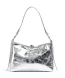 Furla Sfera Soft M Sac porté épaule silver