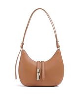 Furla Goccia S Schultertasche brandy