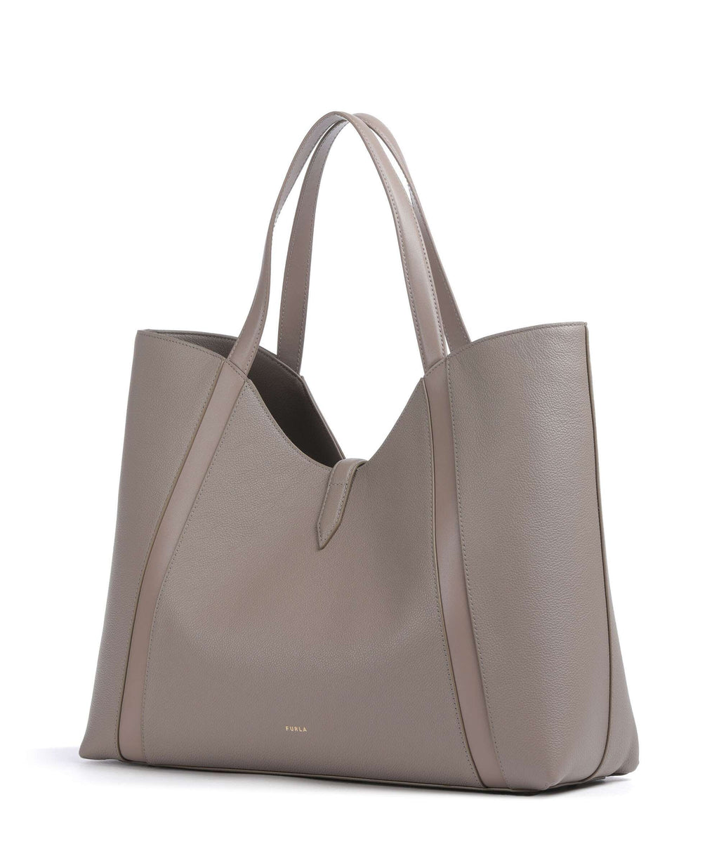 Furla Goccia XL Tote bag stucco gray/mauve