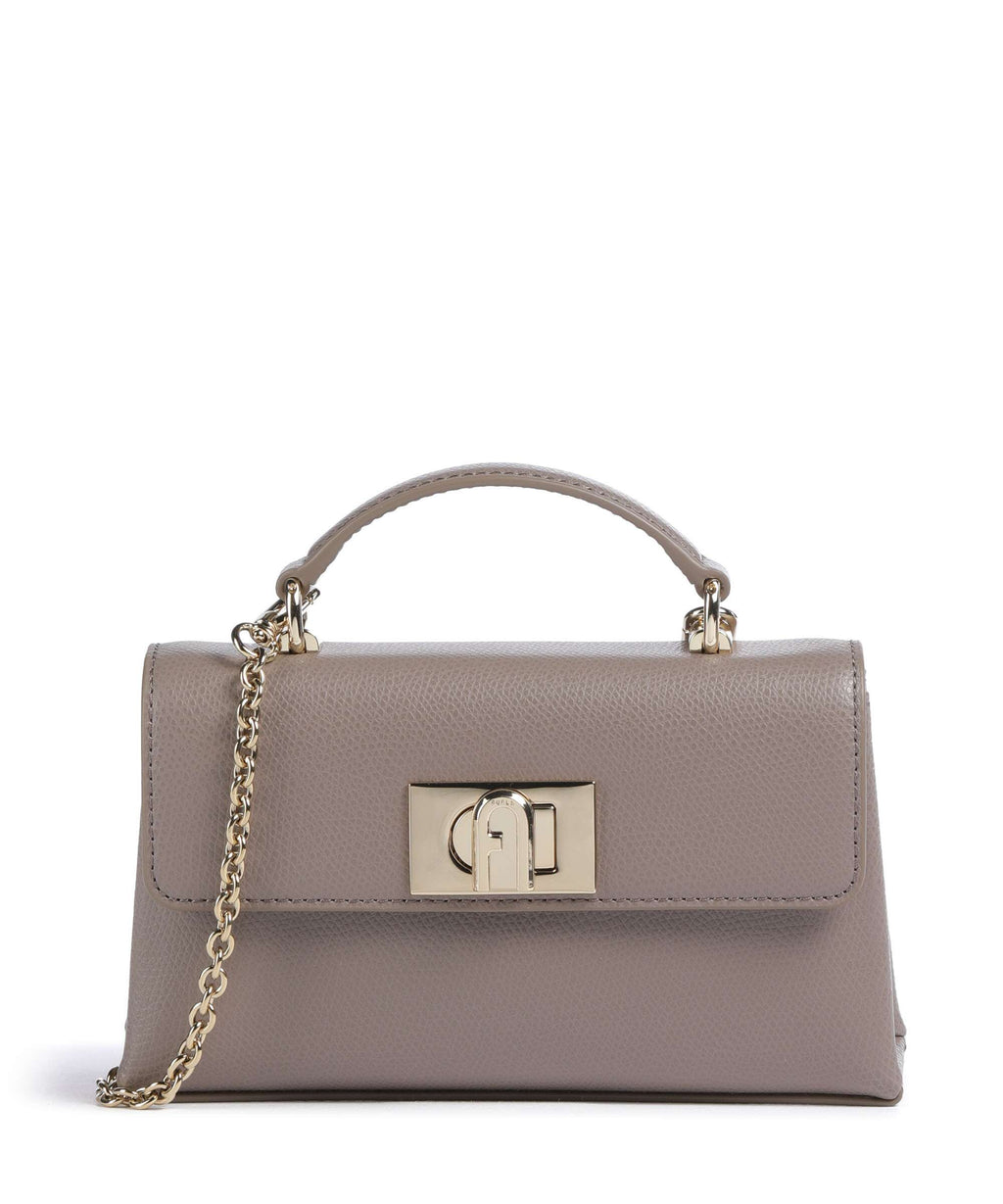 Furla 1927 Mini Crossbody bag stucco gray
