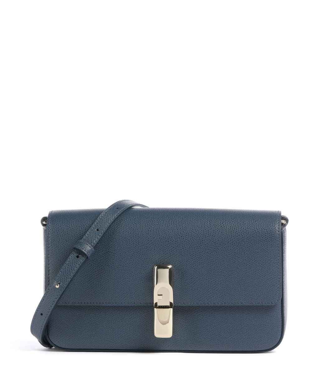 Furla Iride S Crossbody bag grigio blu