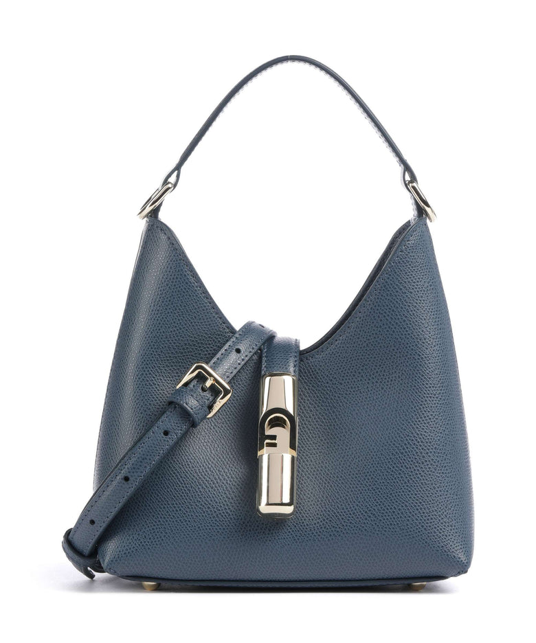 Furla Iride Mini Crossbody bag grigio blu