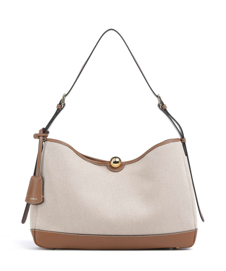 Furla Sfera Soft L Hobo bag toni cognac