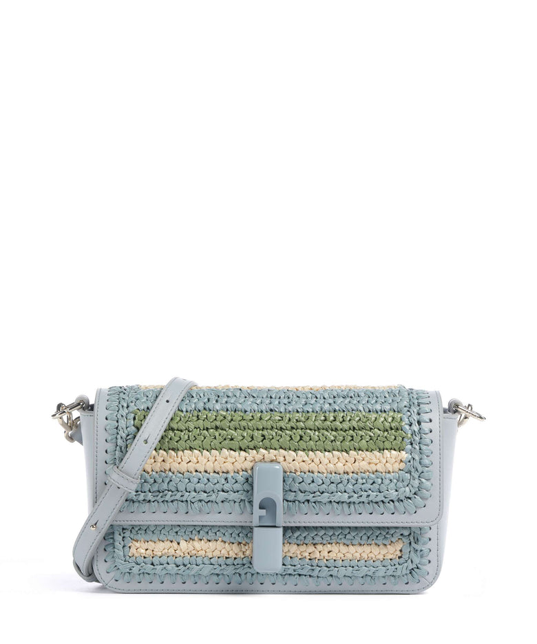 Furla Iride S Crossbody bag toni carta da zucchero