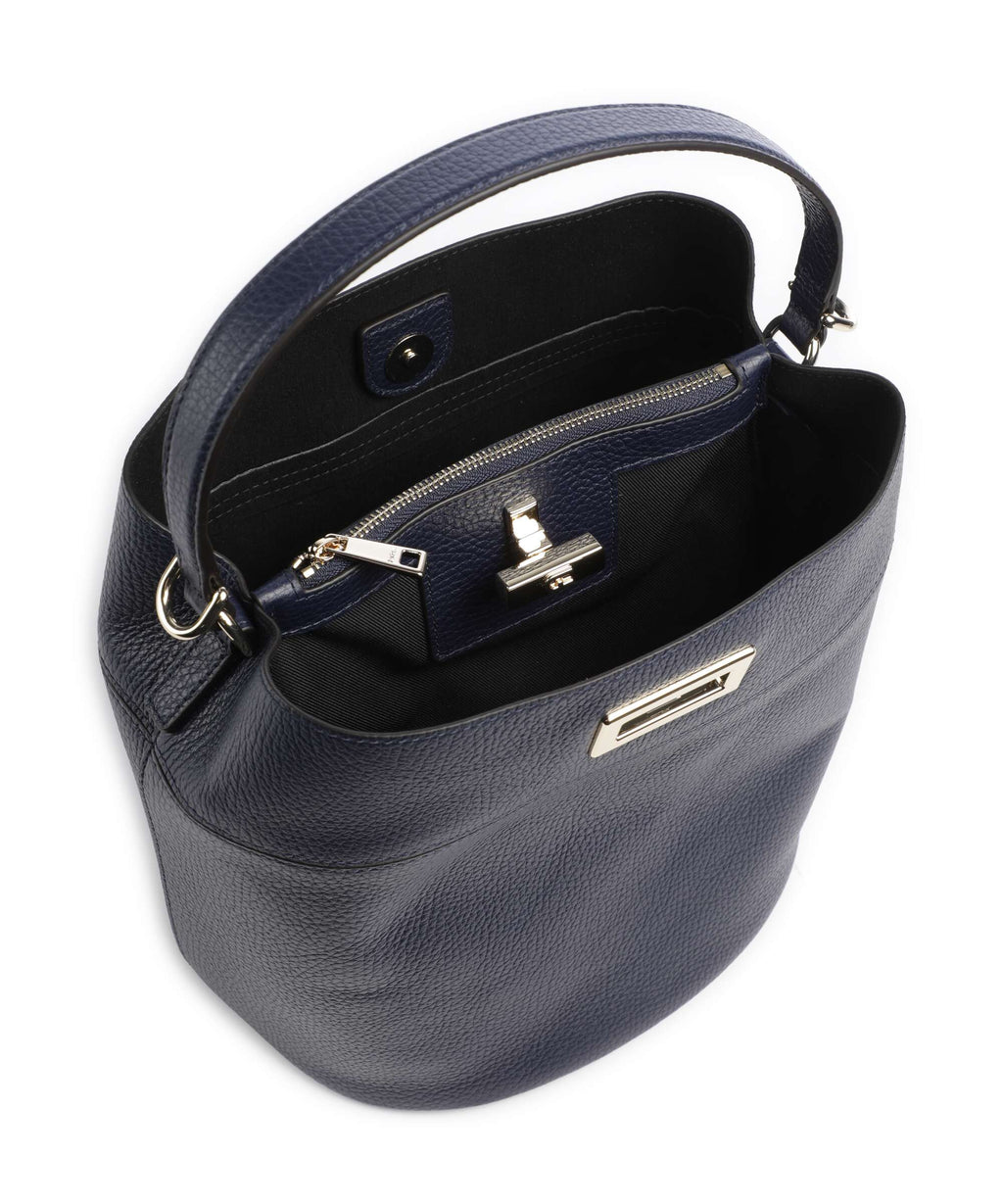 Furla Amelia M Bucket bag ink blue